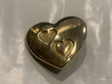 Hearts on a Heart Lapel Hat Pin DF