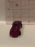 Purple Corvette Hot Wheels Toy Diecast Car