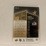 SSL-9 Gabriel Landeskog Colorado Avalanche Shooting Stars  2018-19 Upper Deck Hockey Card A2U