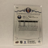 #23 Rasmus Ristolainen Buffalo Sabres   2018-19 Upper Deck Hockey Card A2U