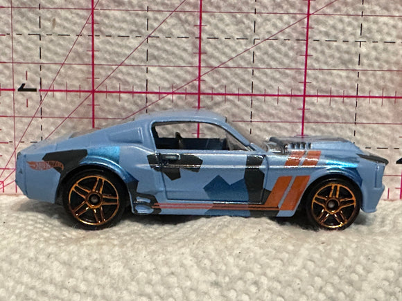 Blue '67 Shelby GT 500  Hot Wheels Diecast Car