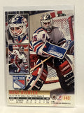 #143 Mike Richter New York Rangers 1994-95 Fleer Ultra Hockey Card