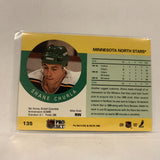 #135 Shane Churla Minnesota North Stars   1990-91 Pro Set Hockey Card A2U