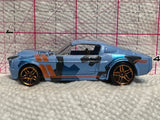 Blue '67 Shelby GT 500  Hot Wheels Diecast Car