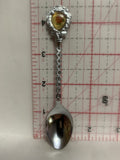 Erskine School Homecoming Alberta Rose Flower Souvenir Spoon