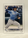 #313 Brady Singer Kansas City Royals 2022 Topps Series One Baseball Card