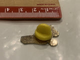 Rollerskate Lapel Hat Pin DF