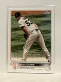 #359 Alex Cobb San Francisco Giants 2022 Topps Series One Baseball Card