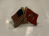 USA Shriners International Friendship Flag Lapel Hat Pin DF