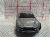 Grey Astoon Martin V8 Vantage Hot Wheels Diecast Car