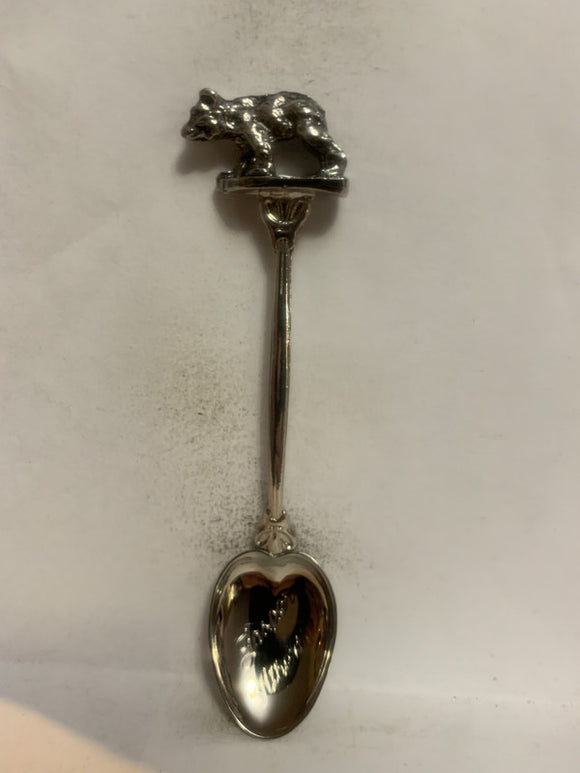 Jasper Alberta Bear Souvenir Spoon