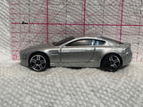 Grey Astoon Martin V8 Vantage Hot Wheels Diecast Car