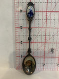 Blue Windmill Souvenir Spoon
