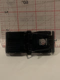 Black Police Jeep Hot Wheels Toy Diecast Car
