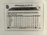 #100 Fernando Tatis Jr San Diego Padres 2022 Topps Series One Baseball Card