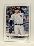 #242 Anthony Rizzo New York Yankees 2022 Topps Series One Baseball Card