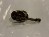 Black Guitar Lapel Hat Pin DG
