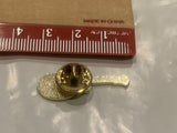 Black Guitar Lapel Hat Pin DG