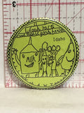 Food Race Good Food is Good Health Idaho Button Pinback