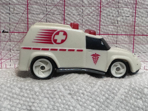 White Ambulance 1994 Hot Wheels Diecast Car