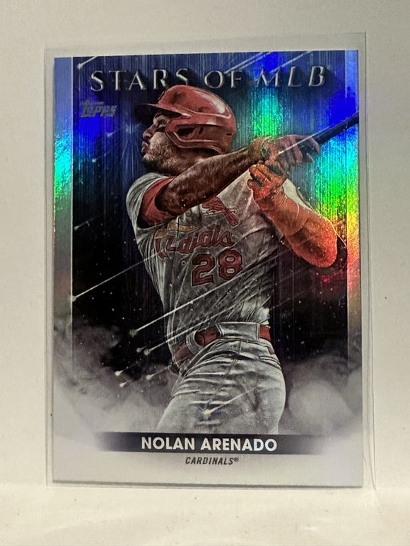 #SMLB-25 Nolan Arenado Stars of MLB St Louis Cardinals 2022 Topps Series One Baseball Card