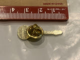 Blue Guitar Lapel Hat Pin DG