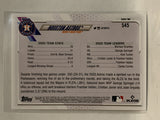 #545 Team Card Houston Astros 2021 Topps Series 2 Baseball Card