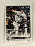 #567 Dylan Moore Seattle Mariners 2022 Topps Series Two Baseball Card