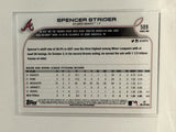 #509 Spencer Strider Rookie Atlanta Braves 2022 Topps Series Two Baseball Card