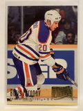 #73 Boris Mironov Edmonton Oilers 1994-95 Fleer Ultra Hockey Card