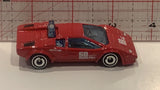 Red safety Car 50th Grand Prix FJV79 Lamborghini Countach Pace Car Hot Wheels Toy Diecast Car