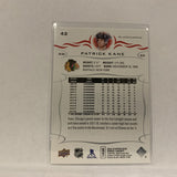 #42 Patrick Kane Chicago Blackhawks  Series 1 2018-19 Upper Deck Hockey Card A2W