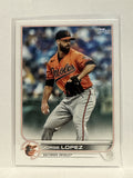 #552 Jorge Lopez Baltimore Orioles 2022 Topps Series Two Baseball Card