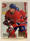 #114 Mathieu Schneider Montreal Canadiens 1994-95 Fleer Ultra Hockey Card