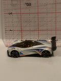 White Mazda Fural Hot Wheels Toy Diecast Car