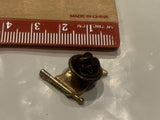 USA American Flag on a Pole Lapel Hat Pin DG