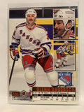 #135 Glenn Anderson New York Rangers 1994-95 Fleer Ultra Hockey Card