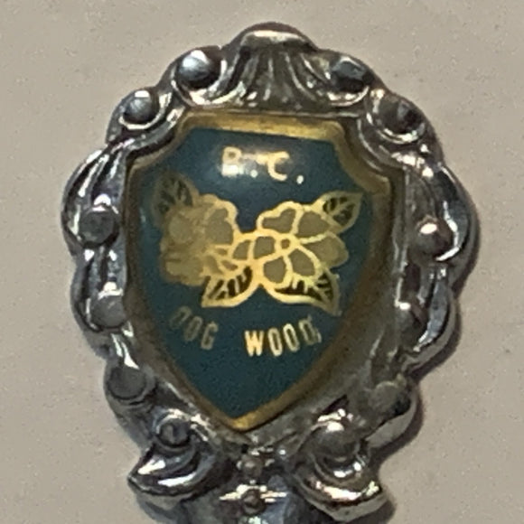 BC Dogwood Flower collectable Souvenir Spoon PP