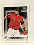 #393 Kevin Plawecki Boston Red Sox 2022 Topps Series Two Baseball Card