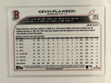 #393 Kevin Plawecki Boston Red Sox 2022 Topps Series Two Baseball Card