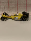 Yellow Nitro Scorcher Hot Wheels Toy Diecast Car