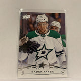 #61 Radek Faksa Dallas Stars  Series 1 2018-19 Upper Deck Hockey Card A2W