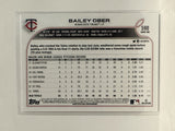 #590 Bailey Ober Minnesota Twins 2022 Topps Series Two Baseball Card
