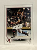 #338 Luis Frias Rookie Arizona Diamondbacks 2022 Topps Series Two Baseball Card