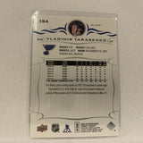 #154 Vladimer Tarasenko St Louis Blues  Series 1 2018-19 Upper Deck Hockey Card A2W