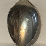 David Thompson Resort Alberta Maple Leaf Canada collectable Souvenir Spoon PP