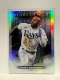 #SMLB-56 Randy Arozarena Stars of MLB Tampa Bay Rays 2022 Topps Series Two Baseball Card