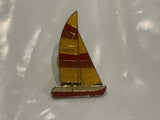 25171 Sail Boat Lapel Hat Pin DH