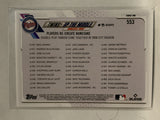 #553 Team Card Minnesota Twins 2021 Topps Series 2 Baseball Card