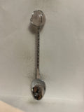 Brasil White Rock Gemstone Souvenir Spoon